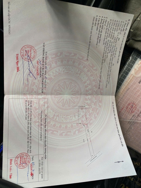 Bán đất P. Trần Hưng Đạo, TP. Kon Tum